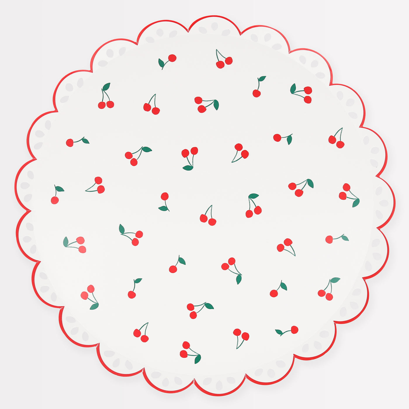 Cherry Pattern Dinner Plates