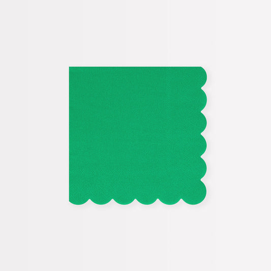 Fir Tree Green Small Napkins