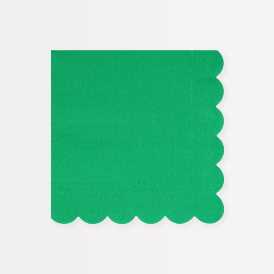 Fir Tree Green Large Napkins