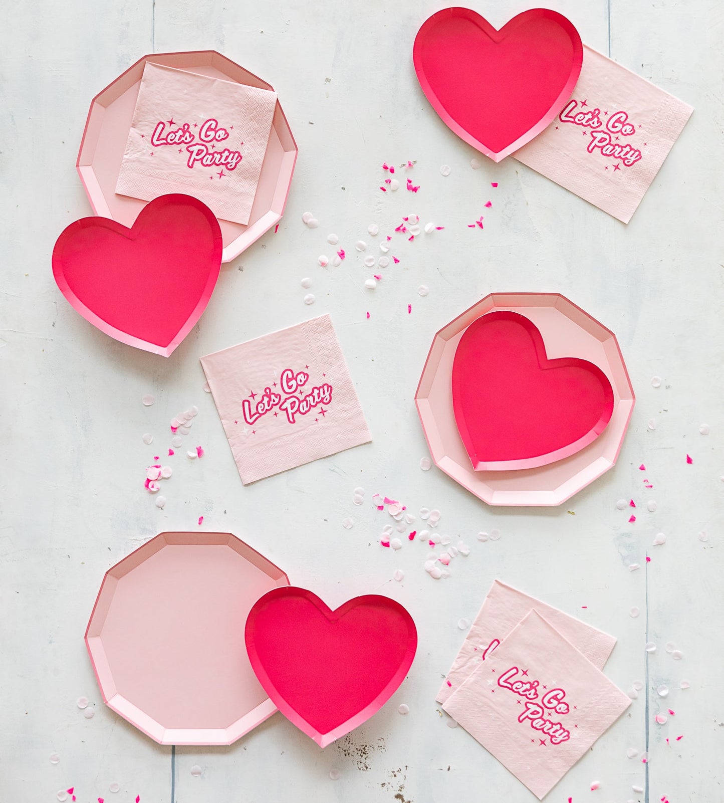 Petal Pink Signature Plates