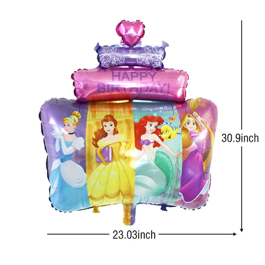 Disney Princess Happy Birthday Foil Balloon