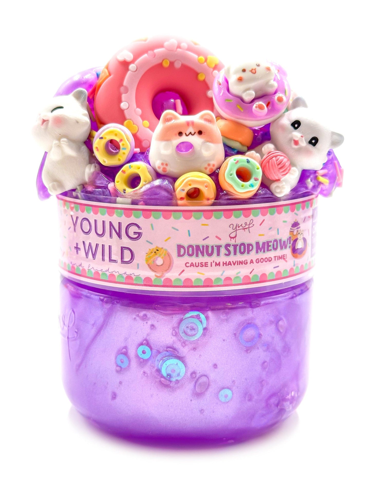 Donut Stop Meow Slime