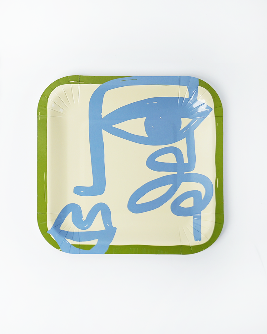 Art Party Dessert Plates