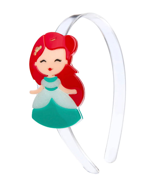 Cute Doll Ariel Red Hair Headband