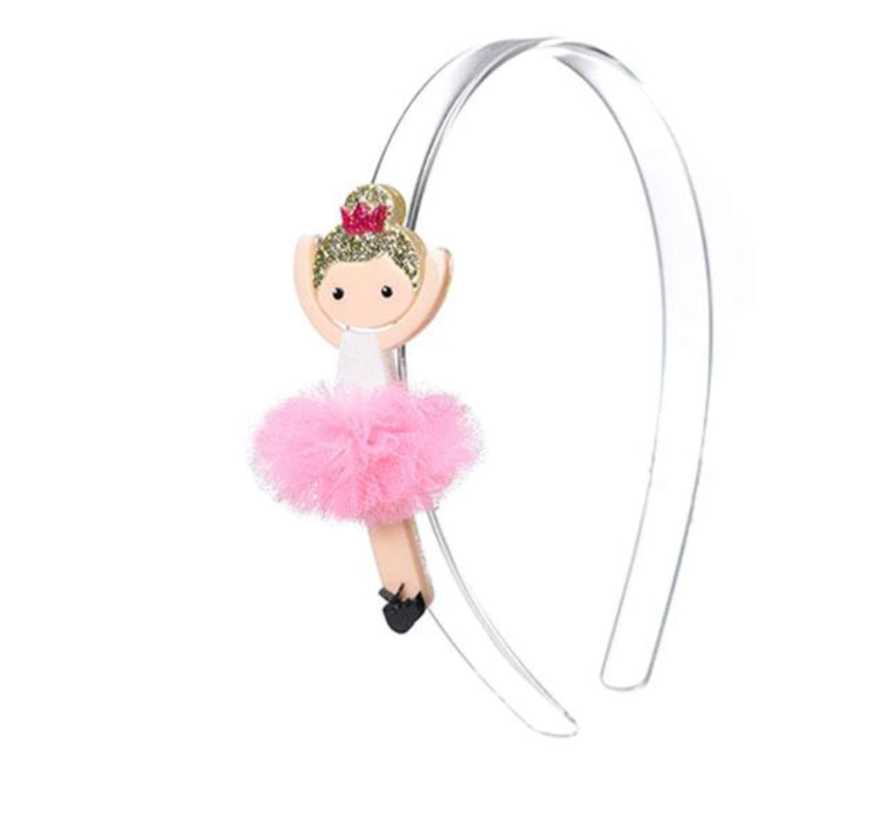Tule Pink Tutu Ballerina Headband
