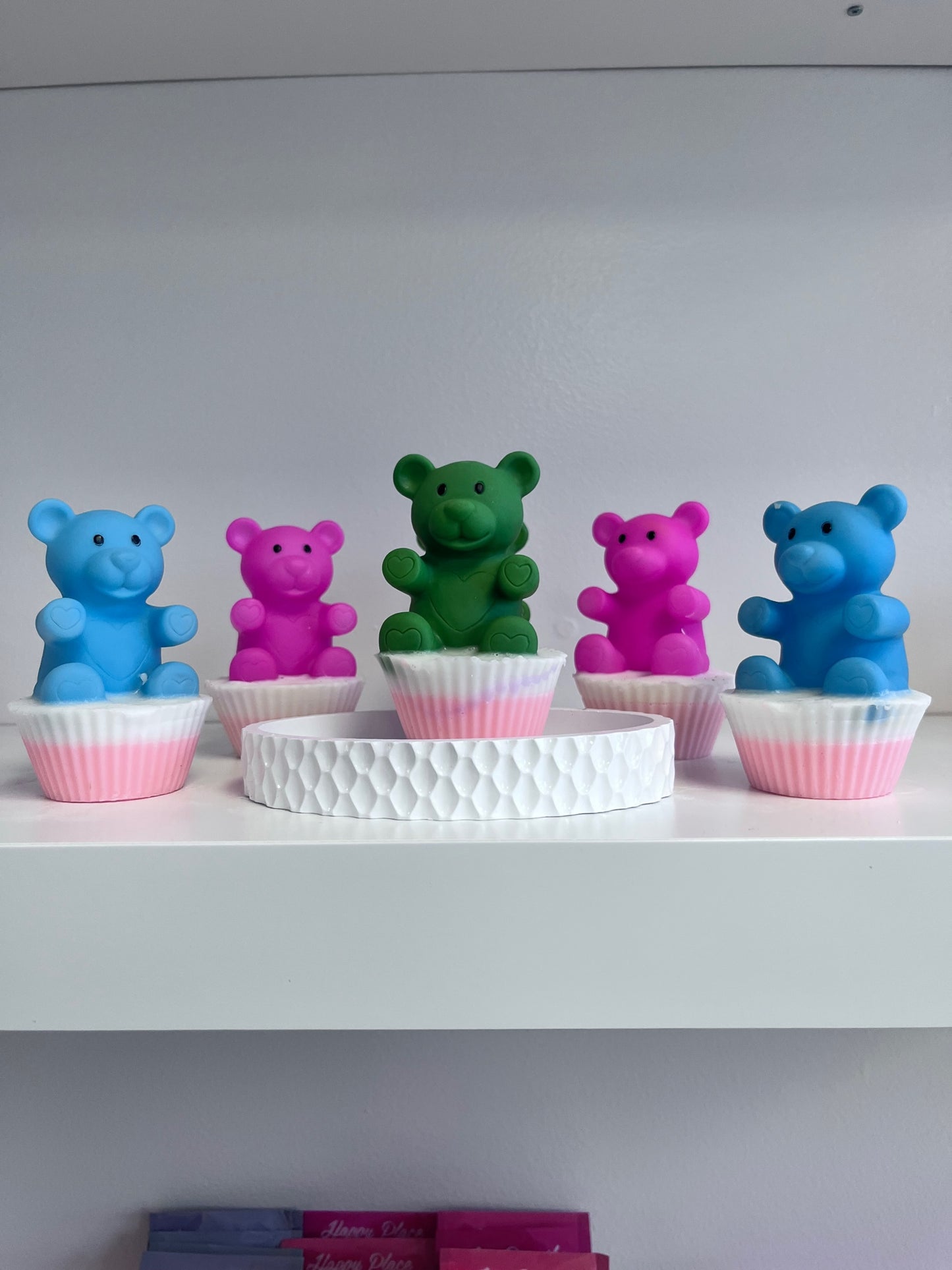 Bear Toy Cupcake Soap