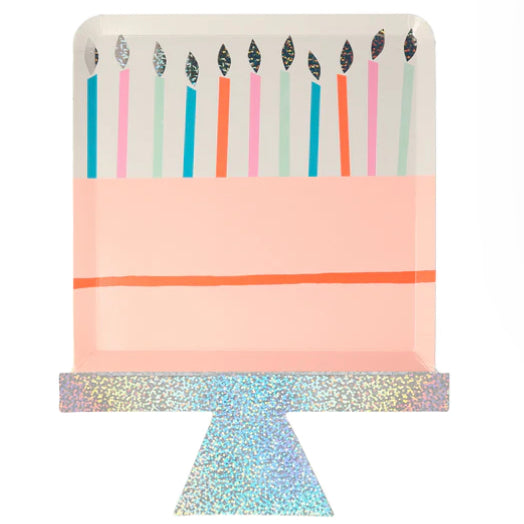 Birthday Cake Plates