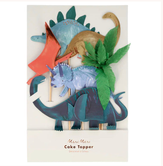 Dinosaur Kingdom Cake Toppers