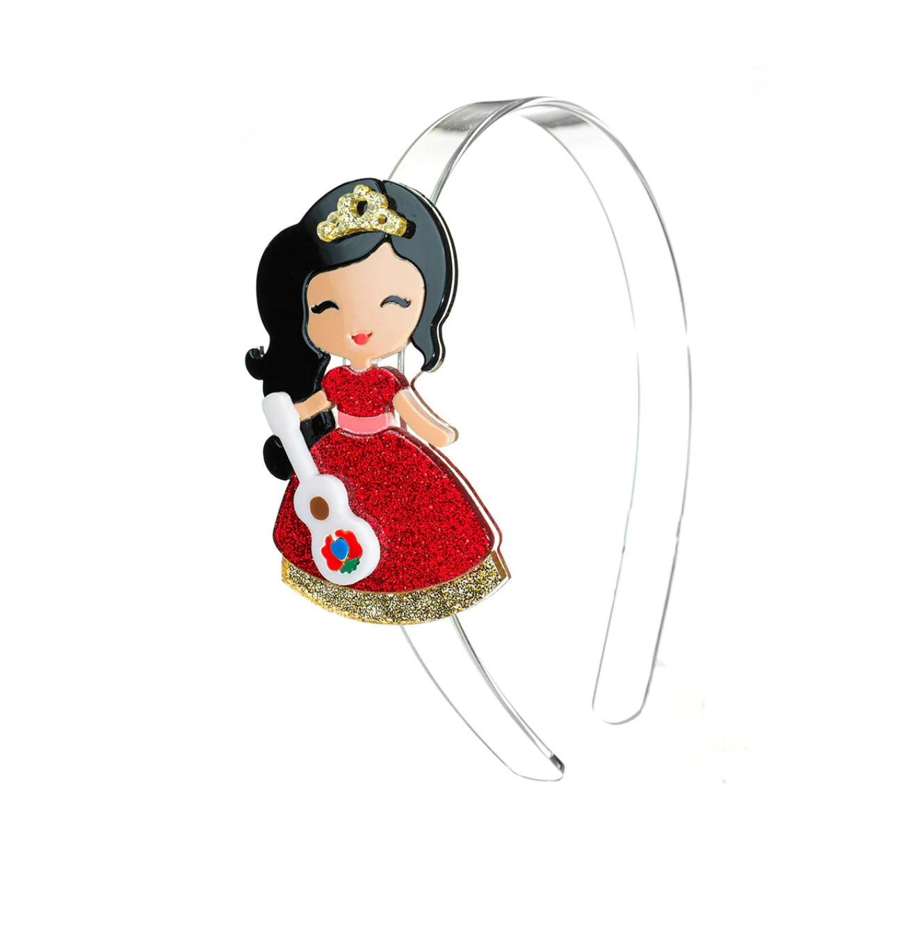 Cute Doll Elena Red Dress Headband