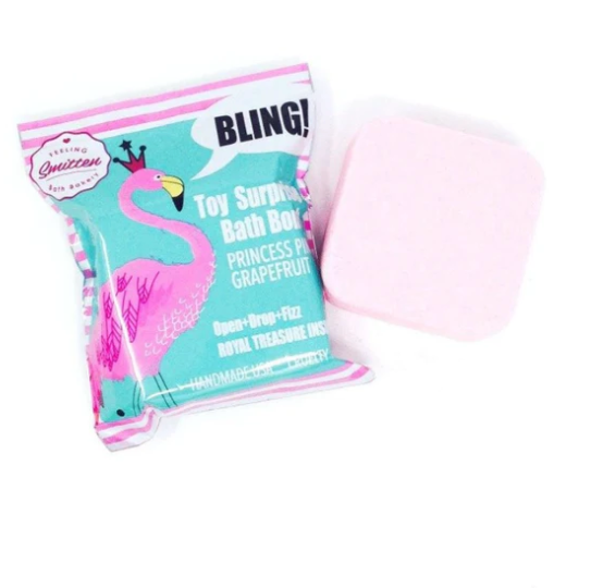 Surprise Bath Bomb - Flamingo Pink Grapefruit