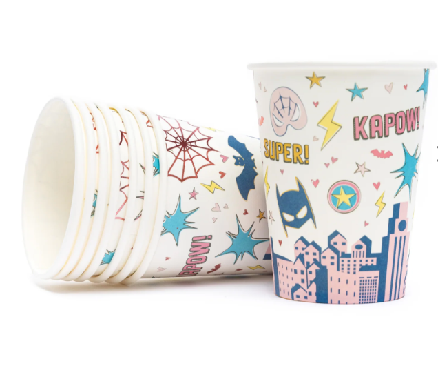 Superhero Star Cups