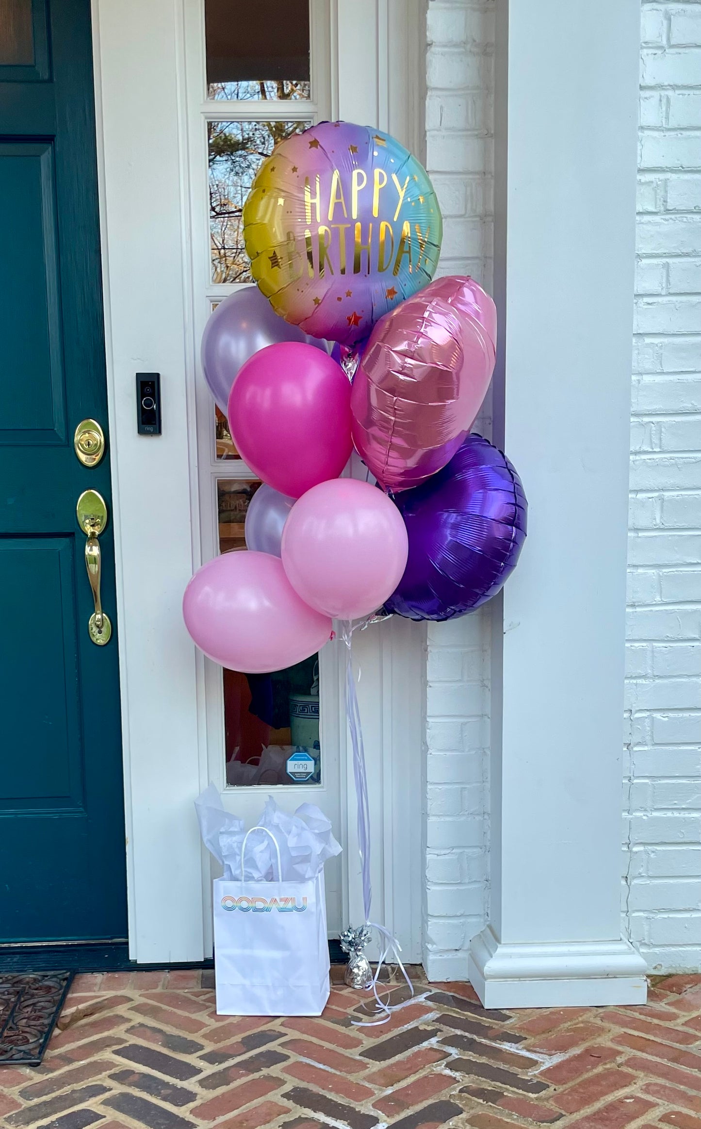 Happy Birthday Balloon Bouquet with Hi-Float