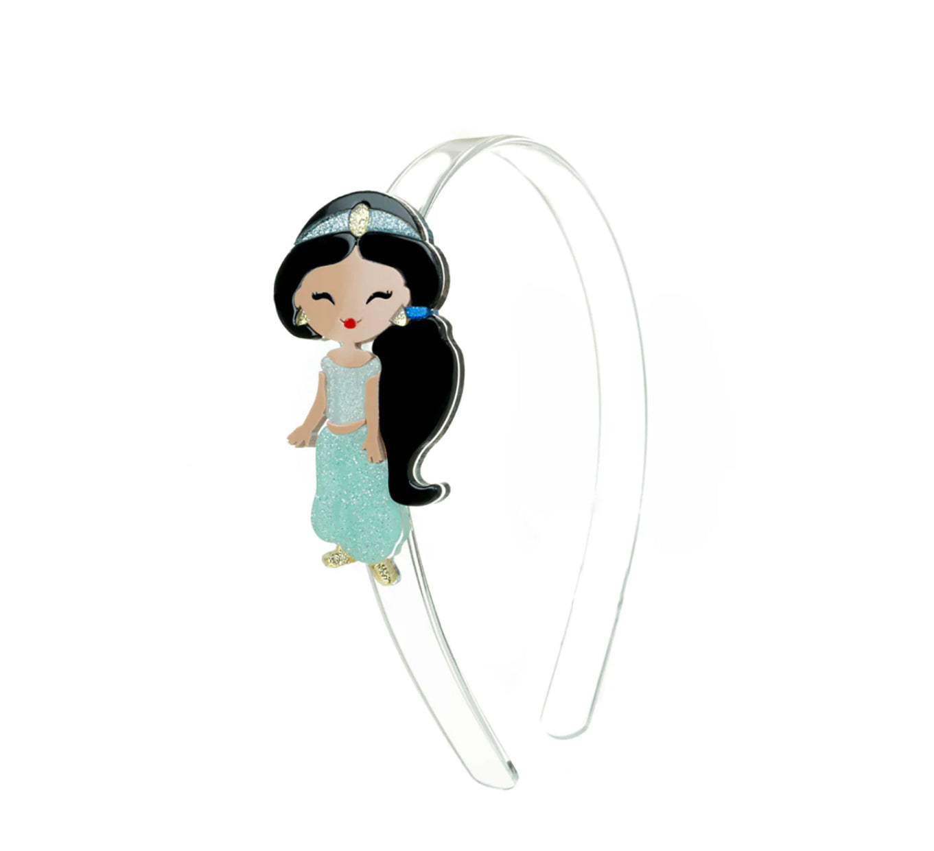 Cute Doll Jasmine Black Hair Headband