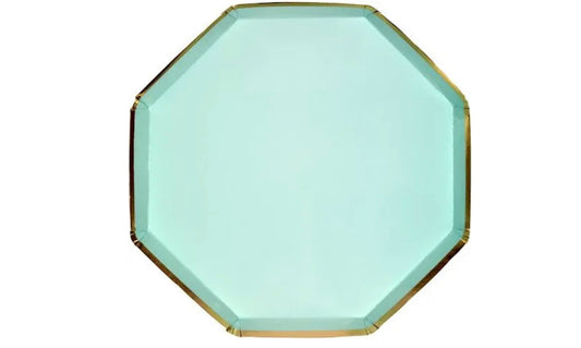 Mint Cocktail Plates