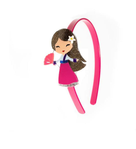 Cute Doll Pink Dress Headband