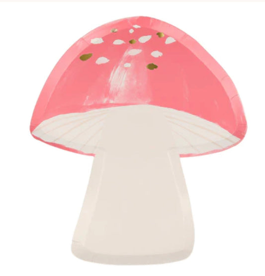 Fairy Mushroom Plates