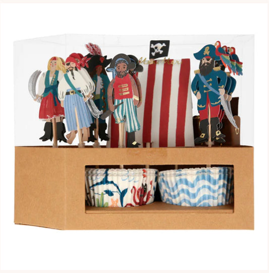 Pirate Ship Cupcake Kit