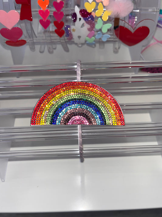 Rainbow Crystal Headband