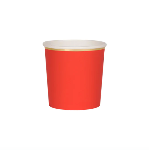 Red Small Tumbler Cups