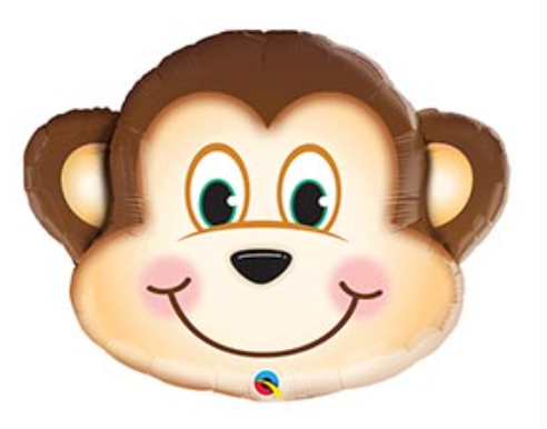 Monkey Foil Balloon