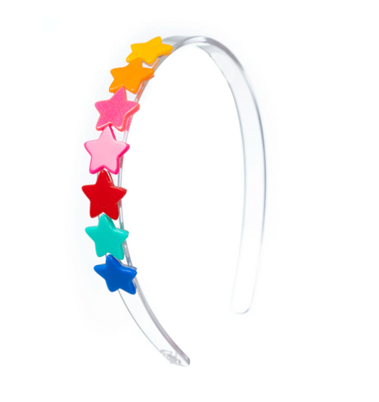 Star Rainbow Centipede Headband