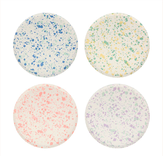Rainbow Speckled Small Plates
