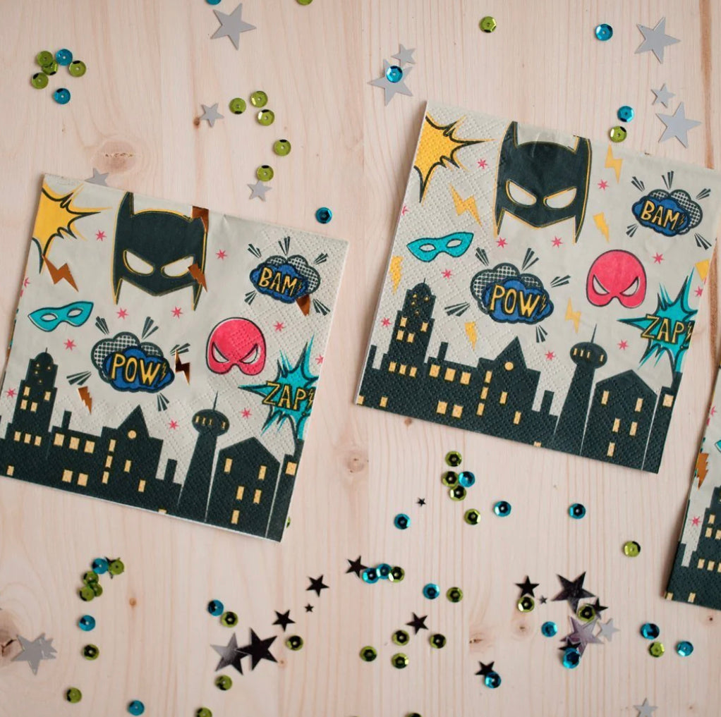 Superhero Napkins