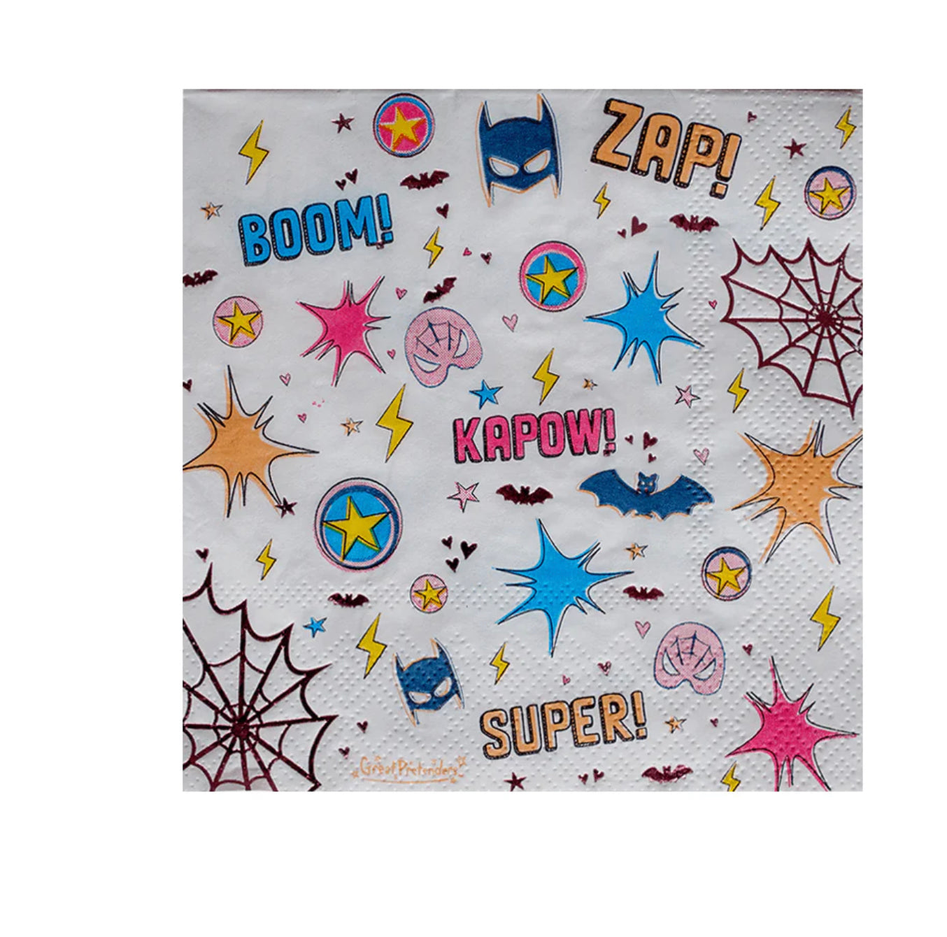 Superhero Star Napkins