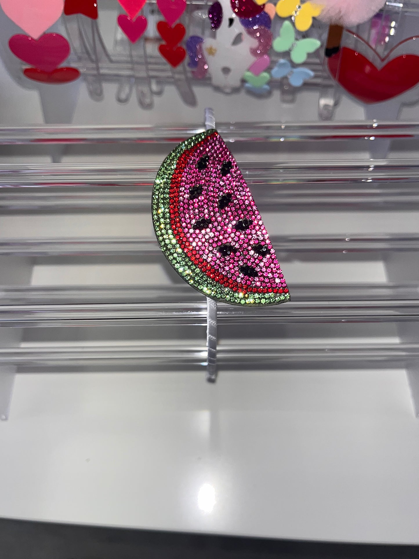 Watermelon Crystal Headband