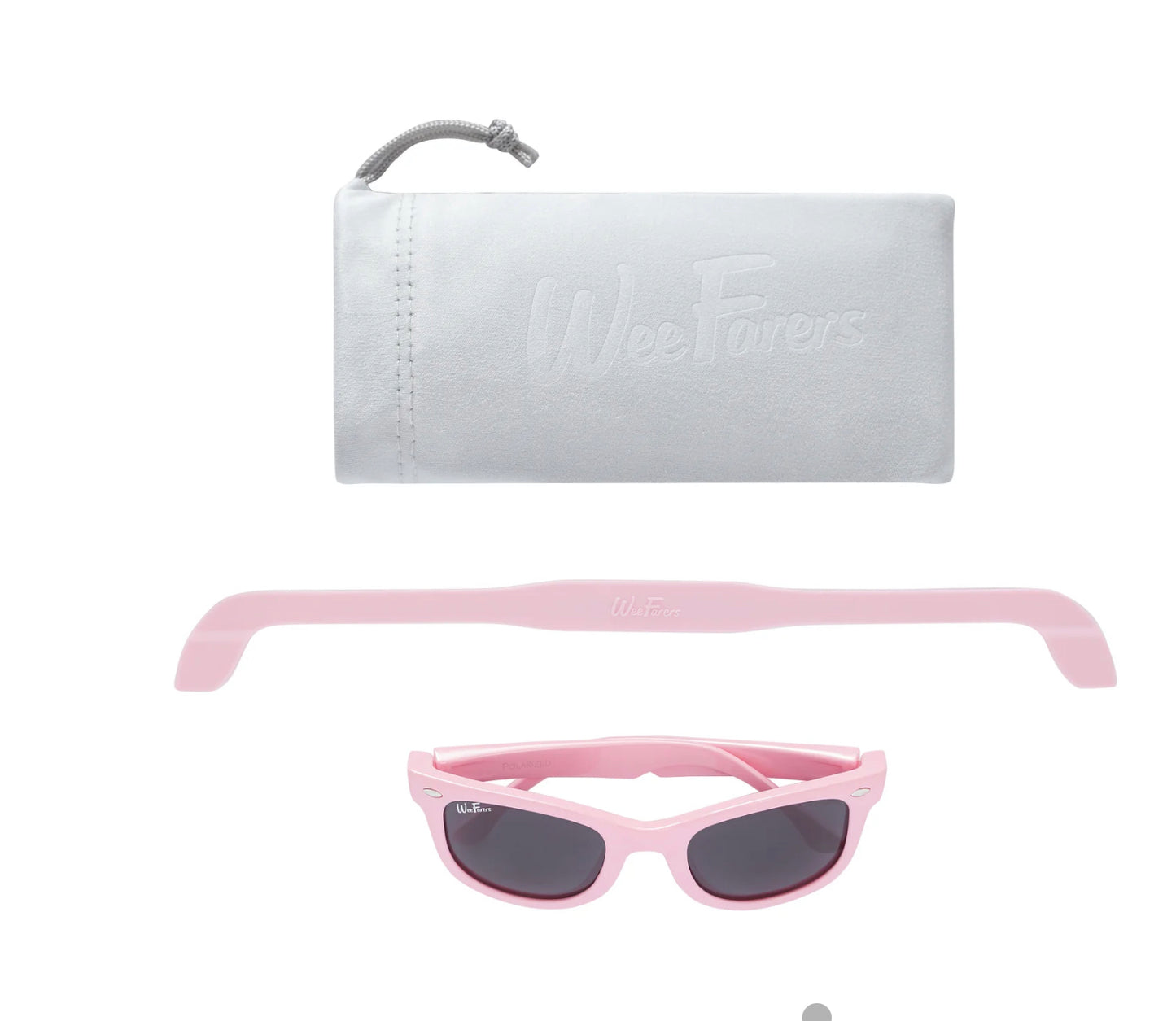 Pink Polarized WeeFarer Sunglasses