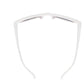 White with Purple Polarized WeeFarer Sunglasses