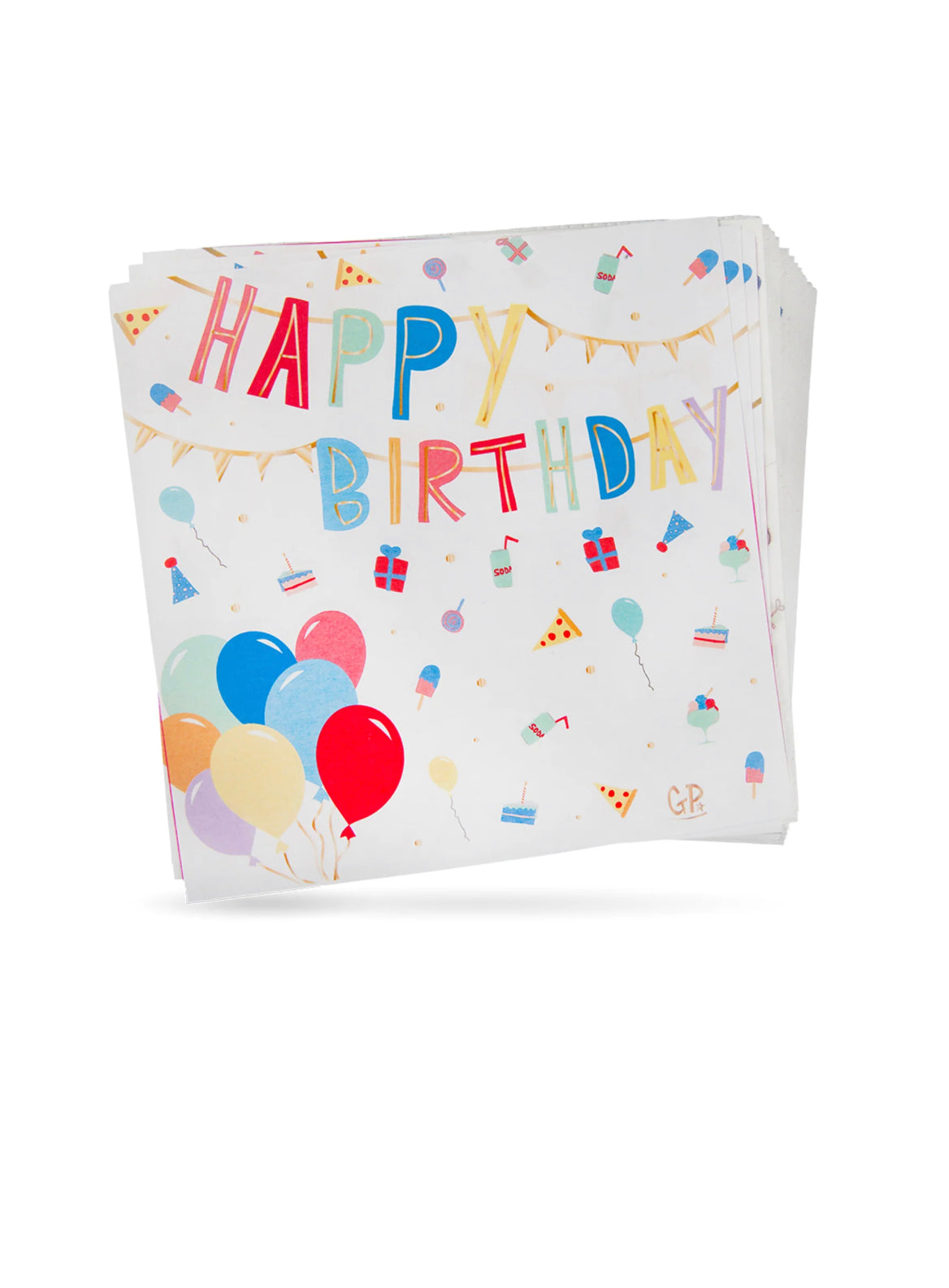 Happy Birthday Paper Napkins